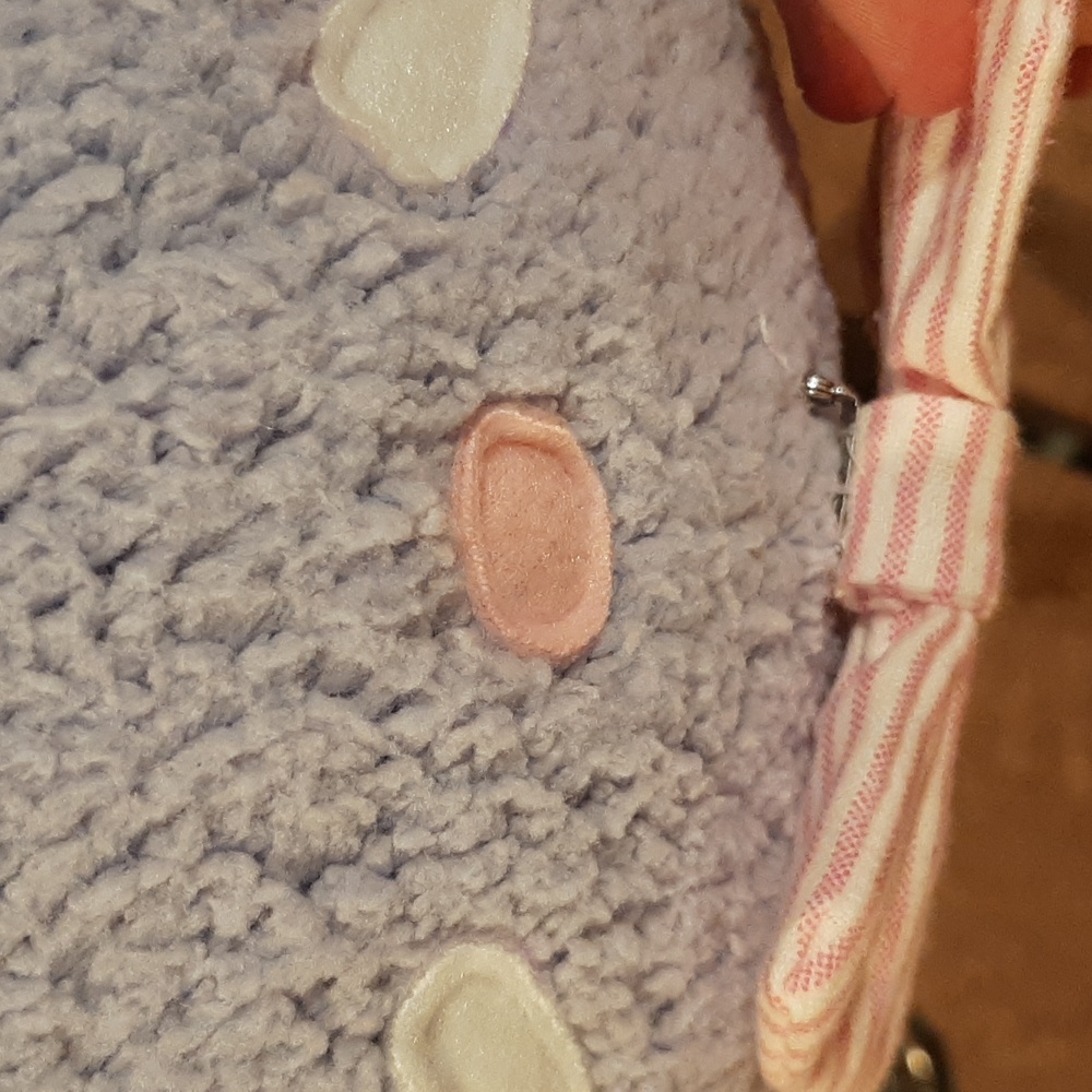 Ugly Plants Plush Bear Crossbody Purse - Picture 3 of 8